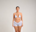 The Silver Cyan Bralet
