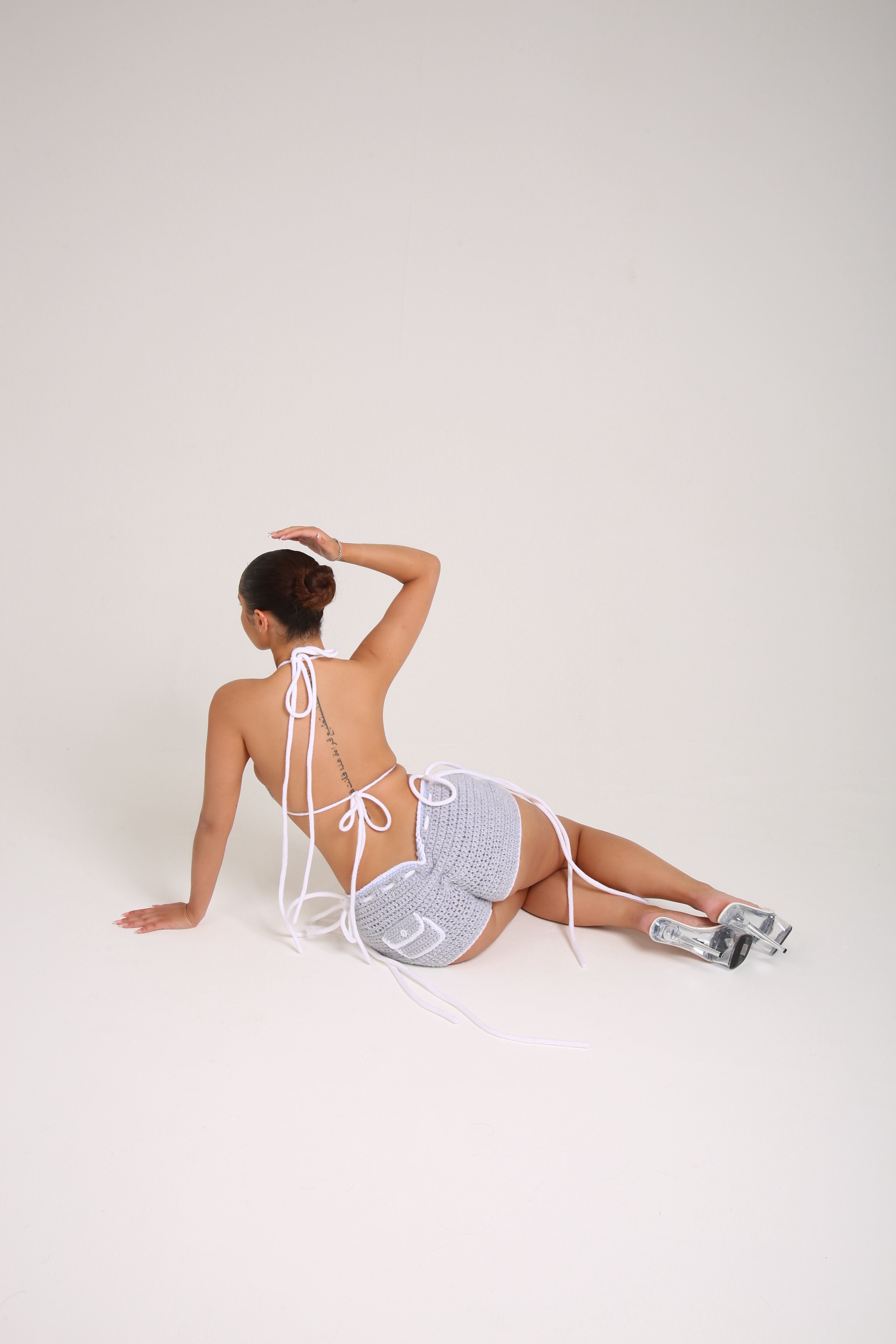 The Silver Cyan Bralet